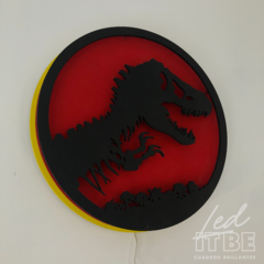 Jurassic Park cuadro led - Led it be cuadros brillantes 