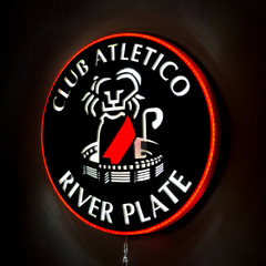 Escudo River Plate - Monumental - 12v dimmer - led rojo y blanco en internet