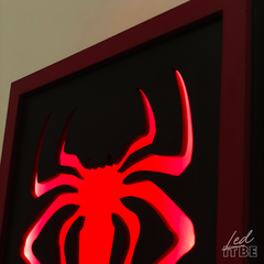 Spiderman logo con marco rojo - tienda online