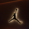 Michael Jordan led a pilas 50 x 50 cm