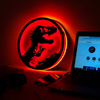 Jurassic Park cuadro led