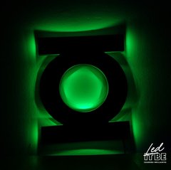 Cuadro led Linterna verde velador - tienda online