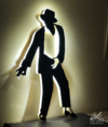 Michael Jackson led 60cm alto