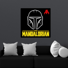 The Mandalorian led 50x50cm (saldo total)