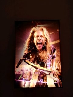 Backlight led Steven Tyler Aerosmith - Led it be cuadros brillantes 