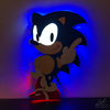 Sonic the hedgehog cuadro led - Led it be cuadros brillantes 