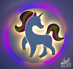 Unicornio Cuadro led