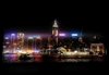 Cuadro led - Hong Kong City 80x55