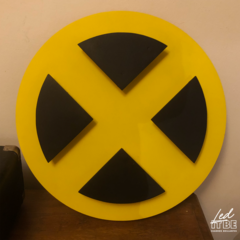 X-Men logo led Marvel - Led it be cuadros brillantes 