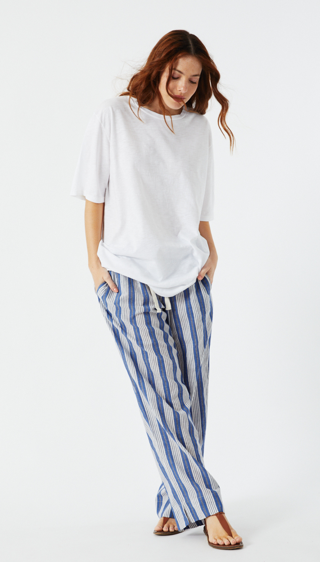 Pantalon Azul Rayas Comprar en Homy Style