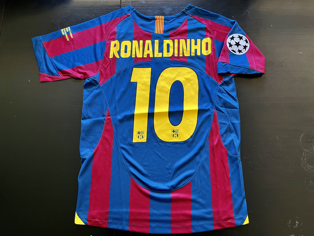 Camiseta barcelona 2005 hotsell