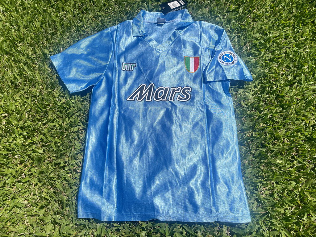 Camiseta RETRO Napoli Titular 1990 91 Maradona 10