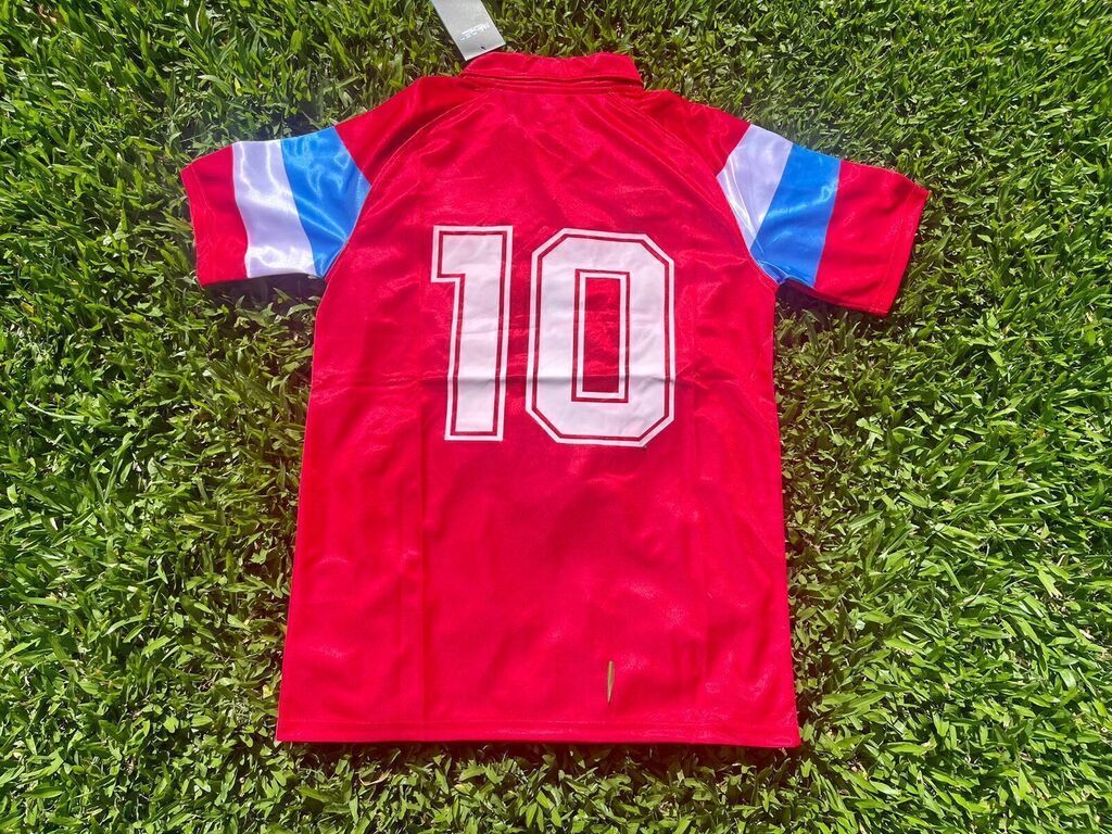 Camiseta RETRO Napoli Roja Maradona 1990 91