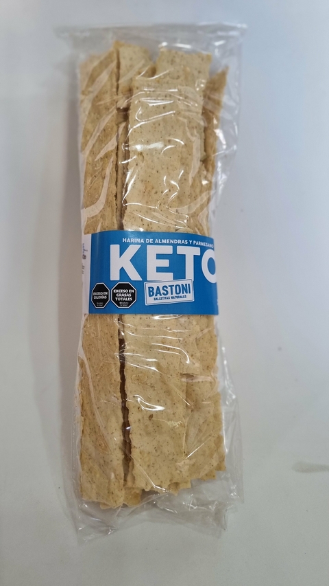 Bastoni Keto harina de almendras y parmesano 100gr