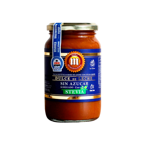 Dulce de leche sin azúcar con stevia Doña Magdalena x 400g