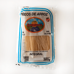 Fideos de arroz Soyarroz x 300g Integral