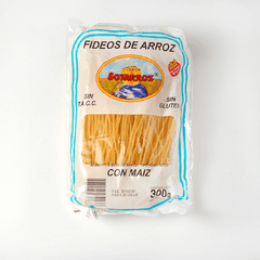 Fideos de arroz Soyarroz x 300g Maíz