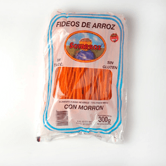Fideos de arroz Soyarroz x 300g Morrón