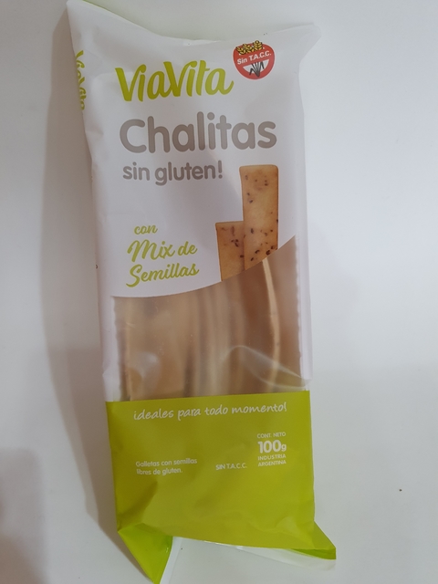 Chalitas con mix de semillas ViaVita sin gluten
