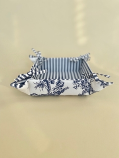 Panier Toile de Jouy P | Azul