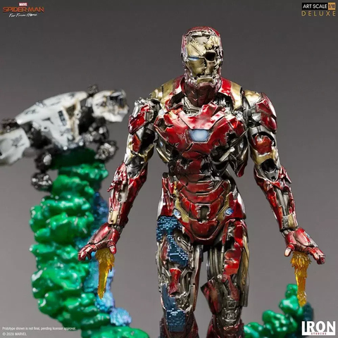 Iron Man Illusion Deluxe Spider-Man Far From Home 1/10 Iron Studios