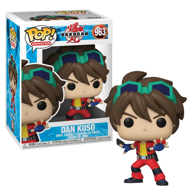 Boneco Funko Pop Dan Kuso 963 - Bakugan