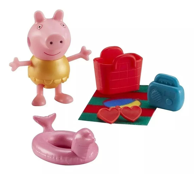 Peppa Pig Acessórios De Praia Peppa Roupa Amarela 2317 Sunny