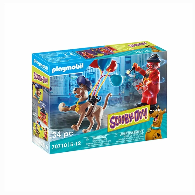 Playmobil Scooby-Doo Aventura Com Palhaço Fantasma 70710 Sunny