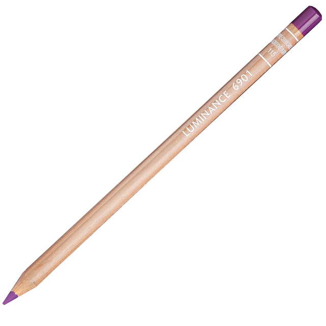 Lápis de Cor Caran Dache Luminance 115 Quinacridone Purple