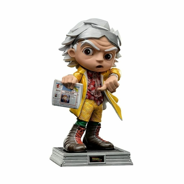 MiniCo Doc Brown - Back to the Future II - Iron Studios - comprar online