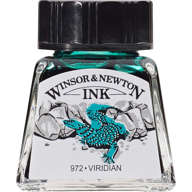 Tinta Desenho Winsor & Newton 14ml Viridian 1005692