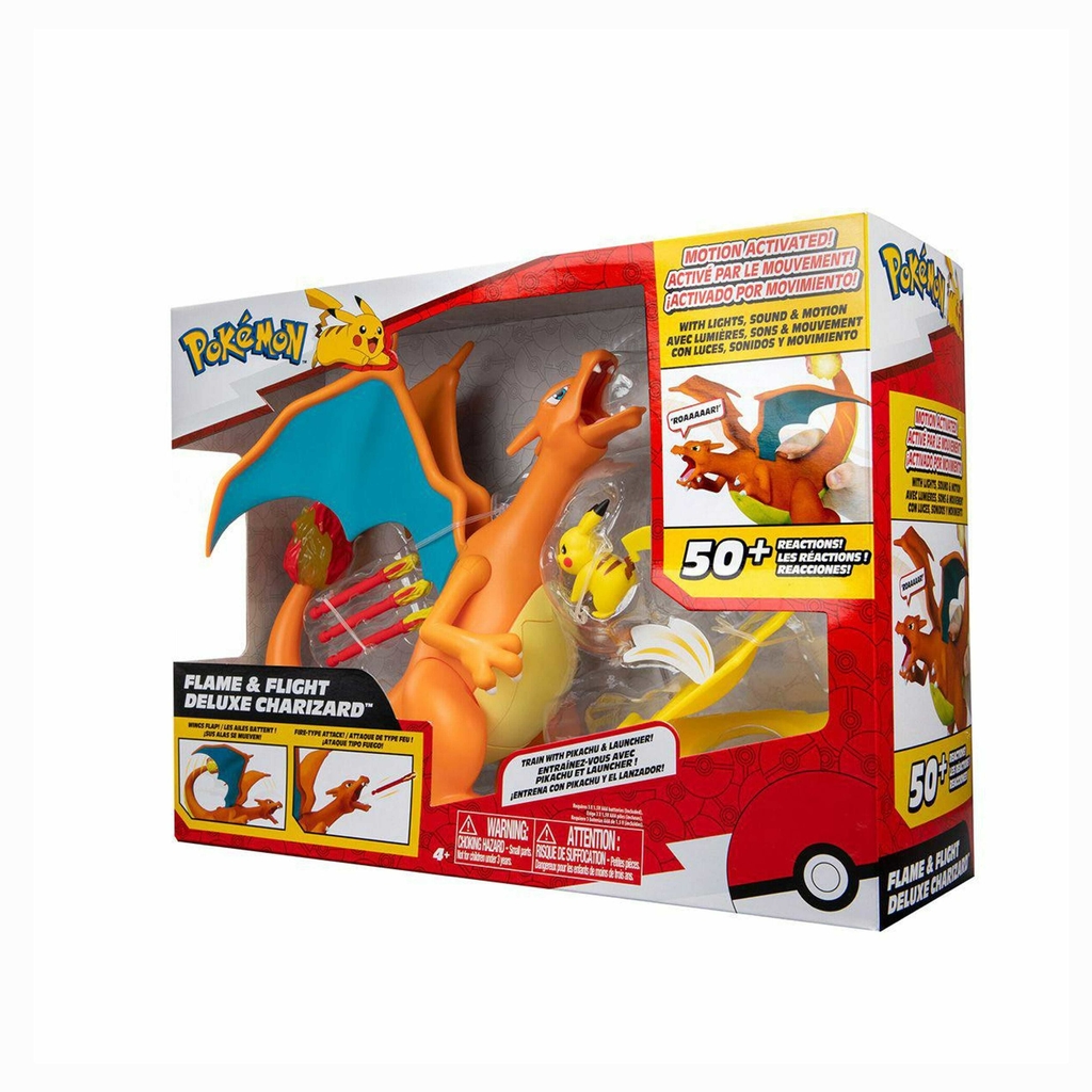 Brinquedo Boneco Articulado Pokemon Charizard 10 Cm Original Sunny