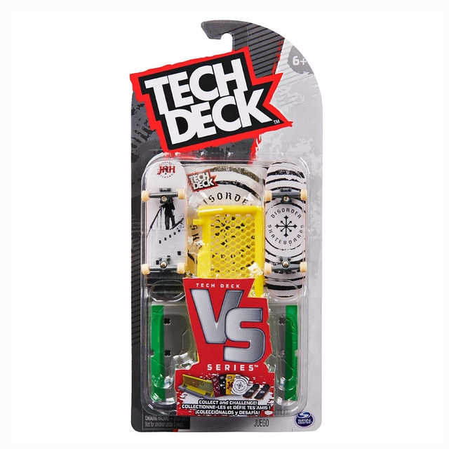 Tech Deck Kit 2 Skate De Dedo com Obstáculo Disorder 2893 Sunny Spin Master