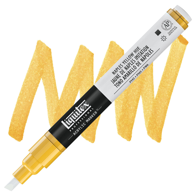 Marcador Liquitex Paint Marker Fine 601 Naples Yellow Hue