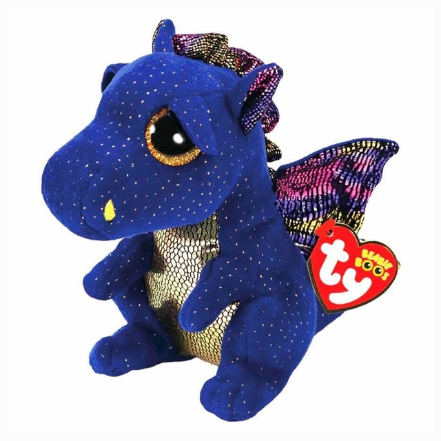 Pelúcia Beanie Boos Ty Dragão Saffire 16 Cm Toyng 44098