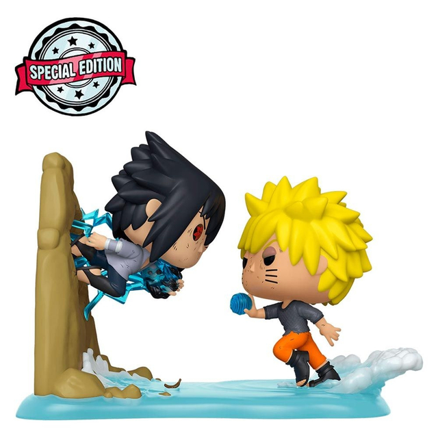 Boneco Funko Pop Naruto Shippuden - Sasuke Vs Naruto 732 Special Edition