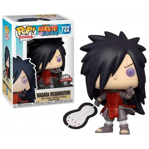 Boneco Funko Pop Naruto Shippuden Madara Reanimation 722 Special Edition