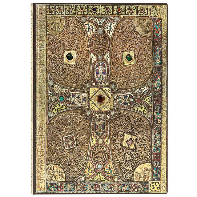 Caderno Paperblanks 18x13cm Pautado Lindau Gospels 64237
