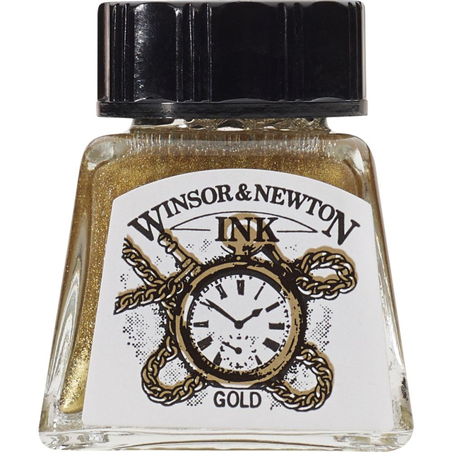 Tinta Desenho Winsor & Newton 14ml Gold 1005283