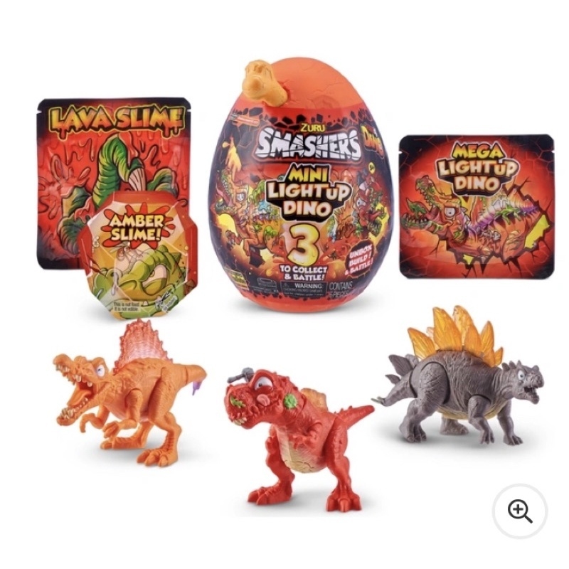 Smashers Epic Dino Egg Collectibles Series 3 Dino by Zuru - Triceratops :  : Brinquedos e Jogos