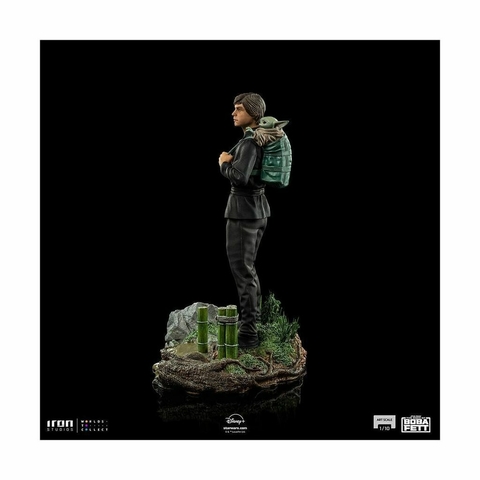 Luke Skywalker and Grogu Training - 1/10 BDS Art Scale - The Book of Boba Fett - Iron Studios