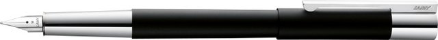 Caneta Lamy Scala Tinteiro Matt Black Pena Média - Vt24113