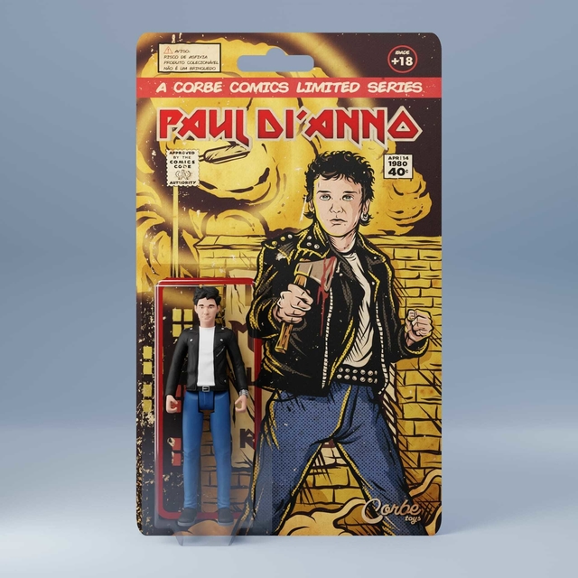 Paul Di Anno Action Figure 10 Cm Corbe Toys