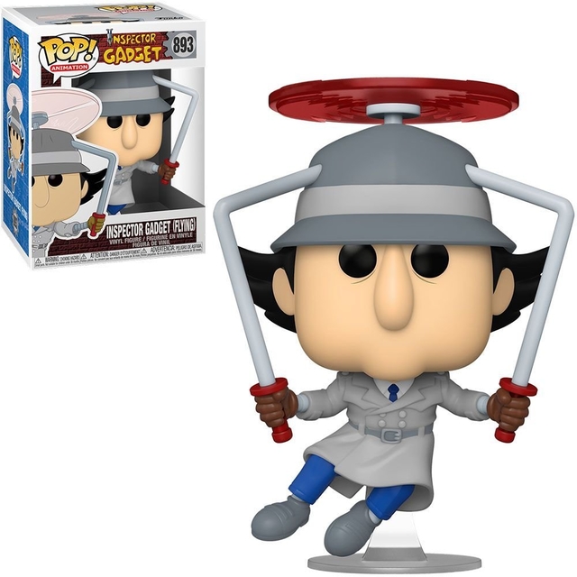 Boneco Funko Pop Animation Inspector Gadget Flying 893