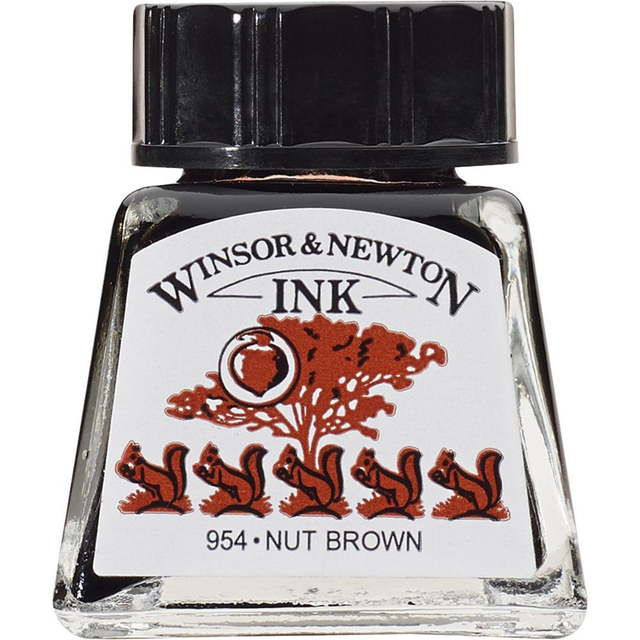 Tinta Desenho Winsor & Newton 14ml Nut Brown 1005441