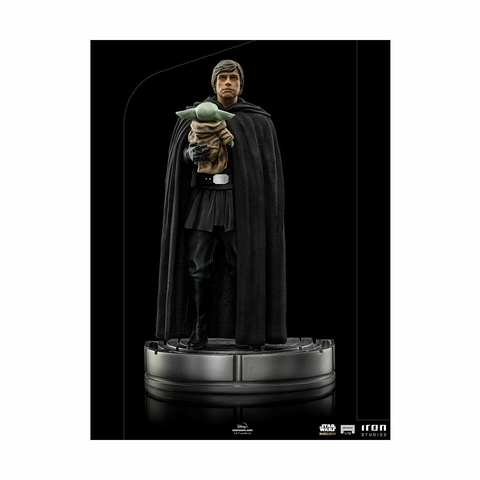 Luke Skywalker and Grogu - 1/10 Art Scale - The Mandalorian - Iron Studios