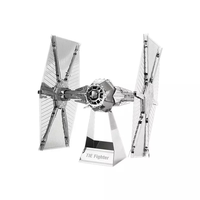 Model Kit Metal Imperial Tie Fighter Star Wars Metal Earth Fascinations