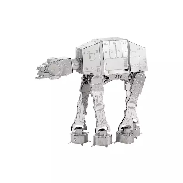 Model Kit Metal Imperial At-At Star Wars Metal Earth Fascinations