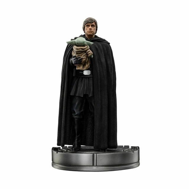 Luke Skywalker and Grogu - 1/10 Art Scale - The Mandalorian - Iron Studios