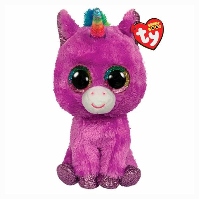 Pelúcia Beanie Boos Ty Unicórnio Rosette 16 Cm Toyng 44098